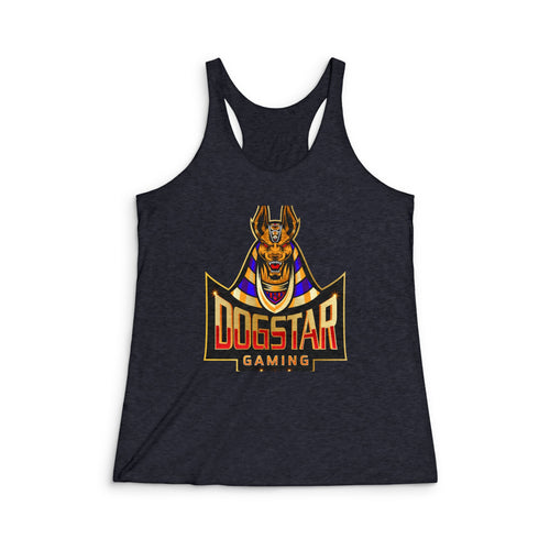 DogStar Gaming Brown Anubis Women's Tri-Blend Racerback Tank