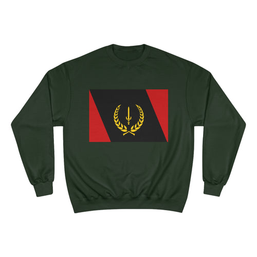 Champion Eco Crewneck Sweatshirt with African American Heritage Flag