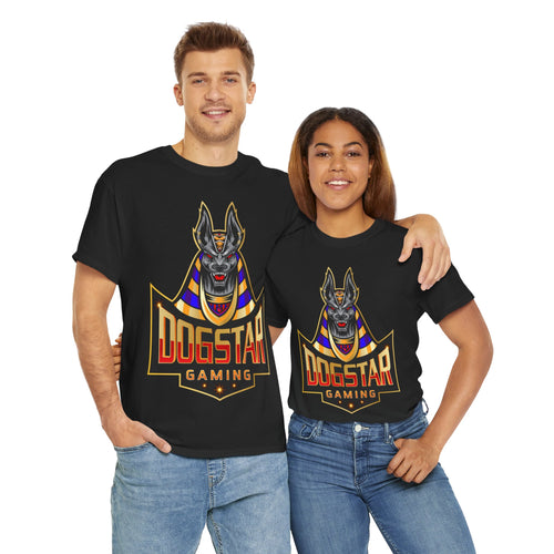 DogStar Gaming Grey Anubis Unisex Heavy Cotton Tee