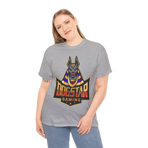 DogStar Gaming Grey Anubis Unisex Heavy Cotton Tee