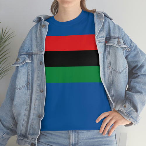 Pan African Flag Unisex Heavy Cotton Tee