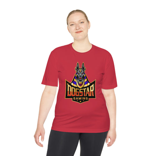 DogStar Gaming Unisex Grey Anubis Moisture Wicking Tee