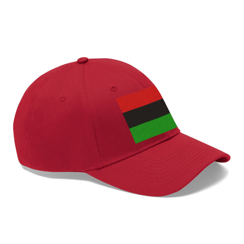 Pan African Flag Unisex Twill Hat