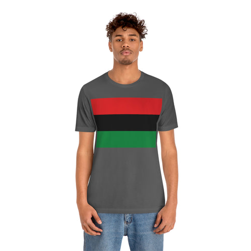 Pan African Flag Unisex Jersey Short Sleeve Tee