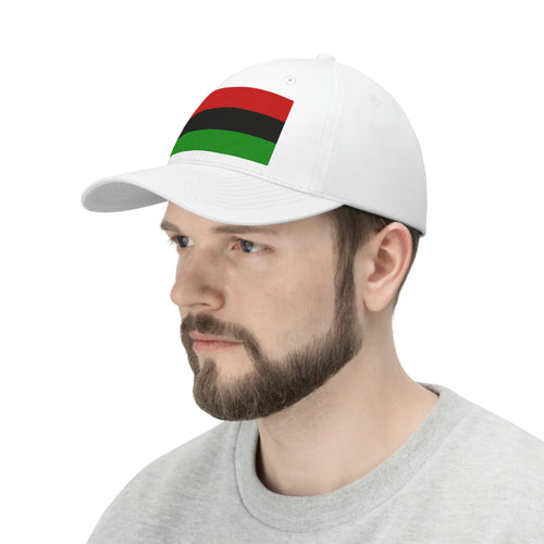 Pan African Flag Unisex Twill Hat