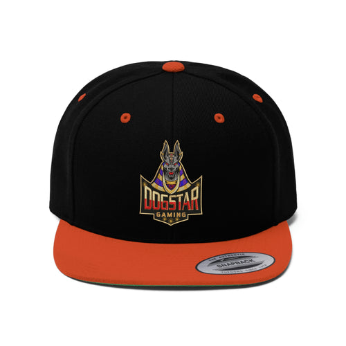 DogStar Gaming Grey Anubis Unisex Flat Bill Hat