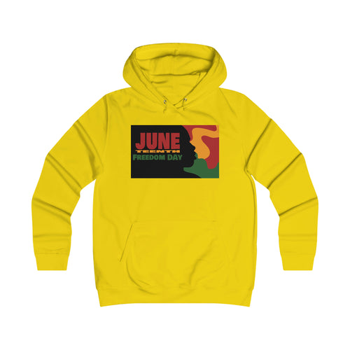 JuneTeenth Girlie College Hoodie