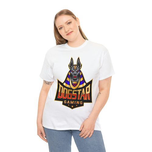 DogStar Gaming Grey Anubis Unisex Heavy Cotton Tee