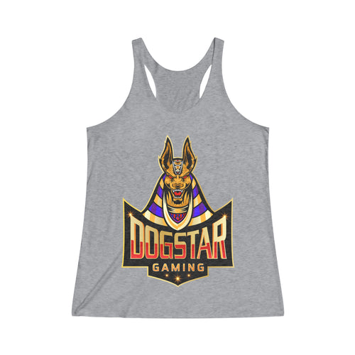 DogStar Gaming Brown Anubis Women's Tri-Blend Racerback Tank