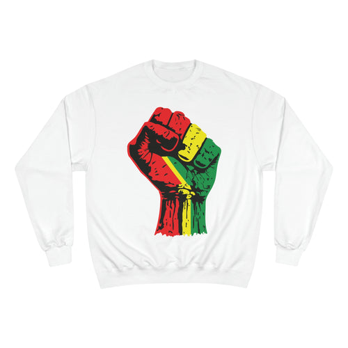 Black Power Fist Champion Sweatshirt