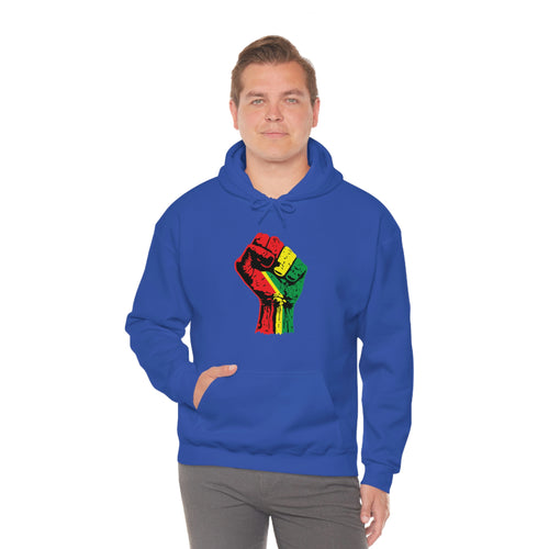 Black Power Fist Unisex Heavy Blend™ Hooded Sweatshirt