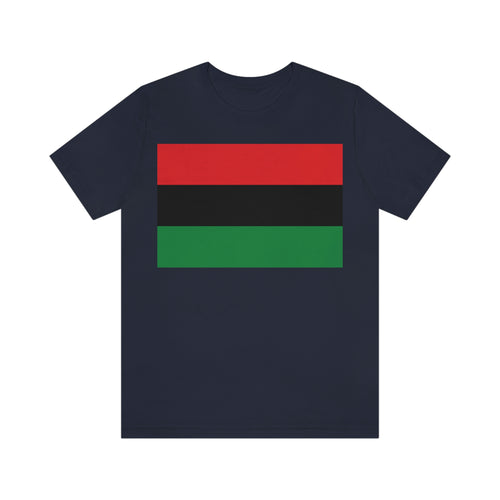 Pan African Flag Unisex Jersey Short Sleeve Tee