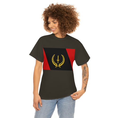 Black Heritage Flag Unisex Heavy Cotton Tee