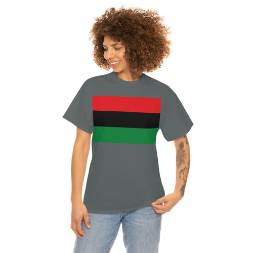 Pan African Flag Unisex Heavy Cotton Tee