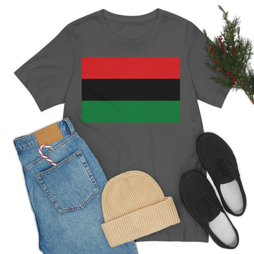 Pan African Flag Unisex Jersey Short Sleeve Tee