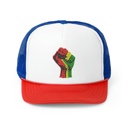 Black Power Fist Trucker Caps