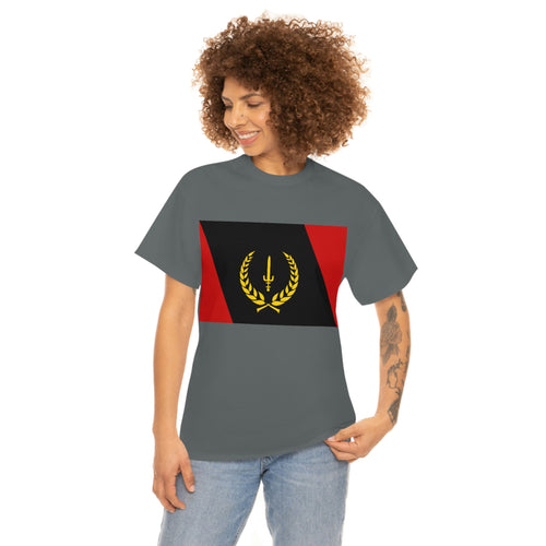 Black Heritage Flag Unisex Heavy Cotton Tee