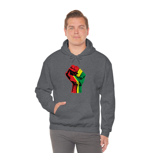 Black Power Fist Unisex Heavy Blend™ Hooded Sweatshirt