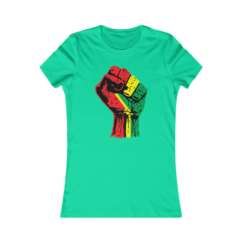 Black Power Fist Women's Favorite Tee