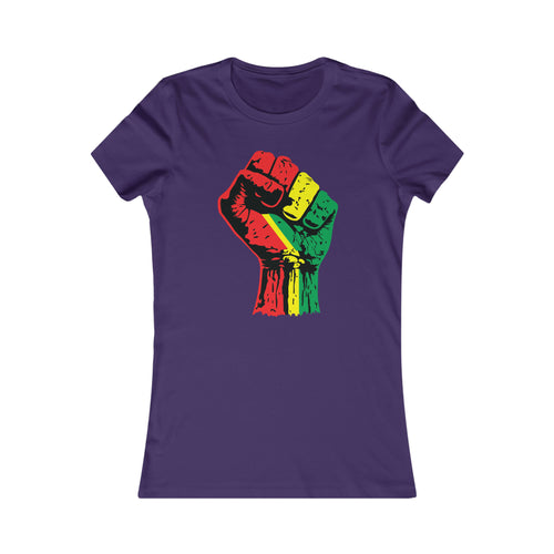 Black Power Fist Women's Favorite Tee