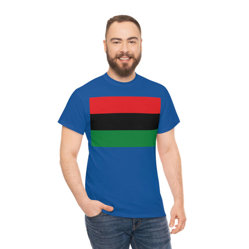 Pan African Flag Unisex Heavy Cotton Tee