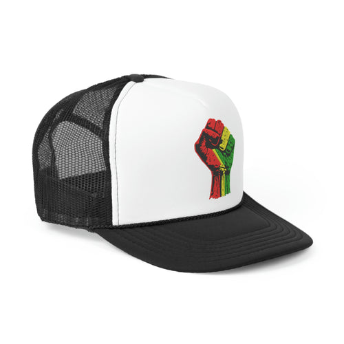 Black Power Fist Trucker Caps