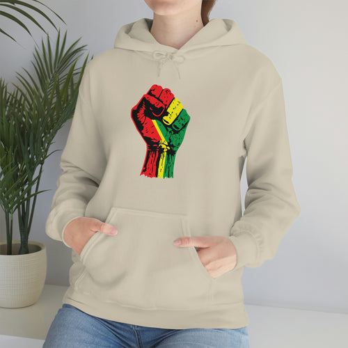 Black Power Fist Unisex Heavy Blend™ Hooded Sweatshirt