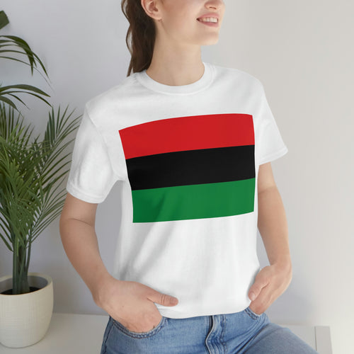 Pan African Flag Unisex Jersey Short Sleeve Tee