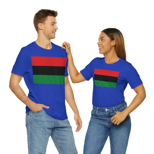 Pan African Flag Unisex Jersey Short Sleeve Tee