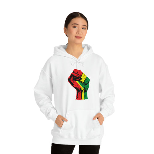 Black Power Fist Unisex Heavy Blend™ Hooded Sweatshirt