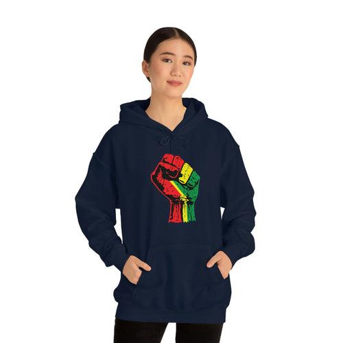 Black Power Fist Unisex Heavy Blend™ Hooded Sweatshirt