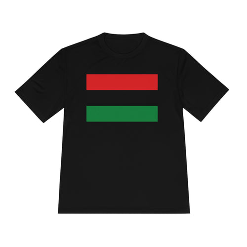 Pan African Flag Unisex Moisture Wicking Tee