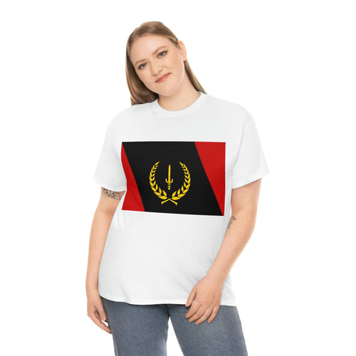 Black Heritage Flag Unisex Heavy Cotton Tee