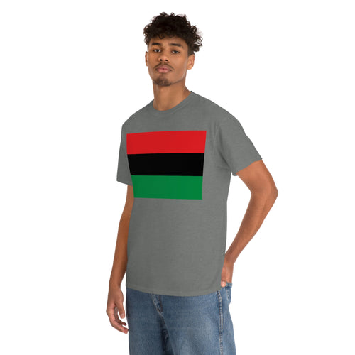 Pan African Flag Unisex Heavy Cotton Tee