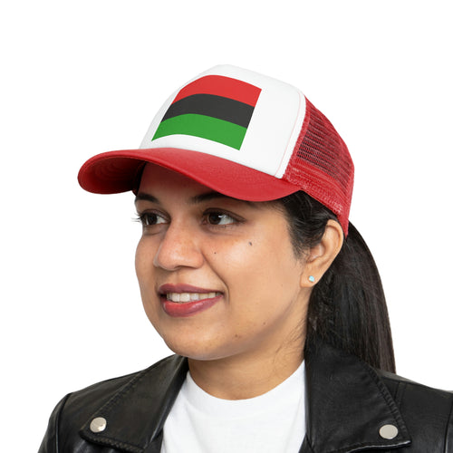 Pan African Flag Mesh Cap