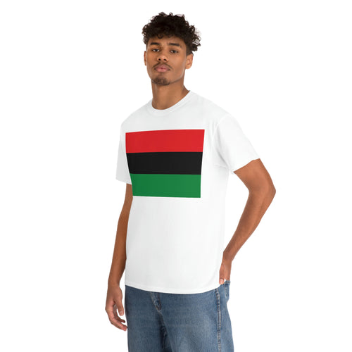 Pan African Flag Unisex Heavy Cotton Tee