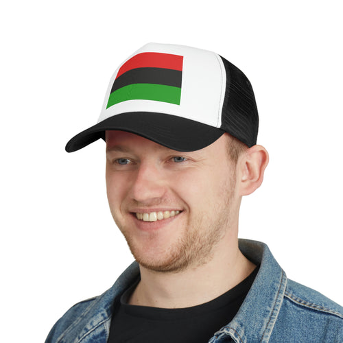 Pan African Flag Mesh Cap