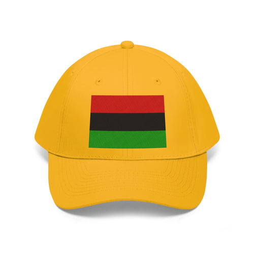 Pan African Flag Unisex Twill Hat