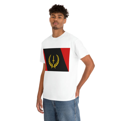 Black Heritage Flag Unisex Heavy Cotton Tee