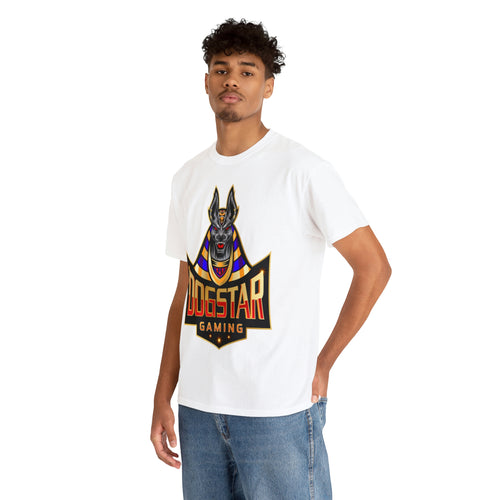 DogStar Gaming Grey Anubis Unisex Heavy Cotton Tee