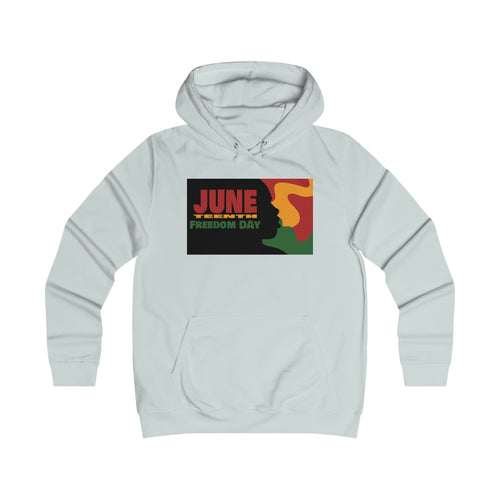 JuneTeenth Girlie College Hoodie