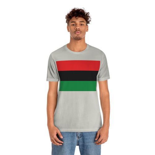 Pan African Flag Unisex Jersey Short Sleeve Tee