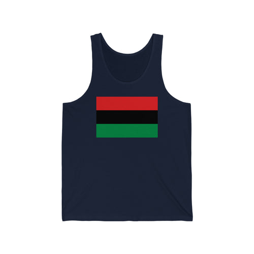 Pan African Flag Unisex Jersey Tank