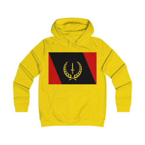 Black Heritage Flag Girlie College Hoodie