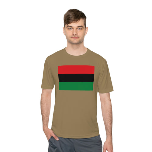 Pan African Flag Unisex Moisture Wicking Tee