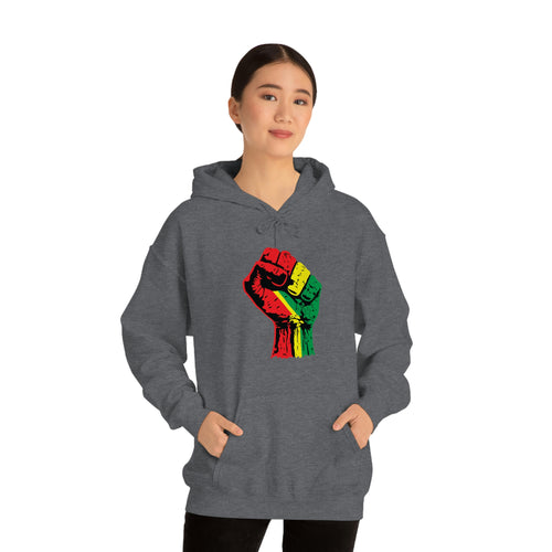 Black Power Fist Unisex Heavy Blend™ Hooded Sweatshirt