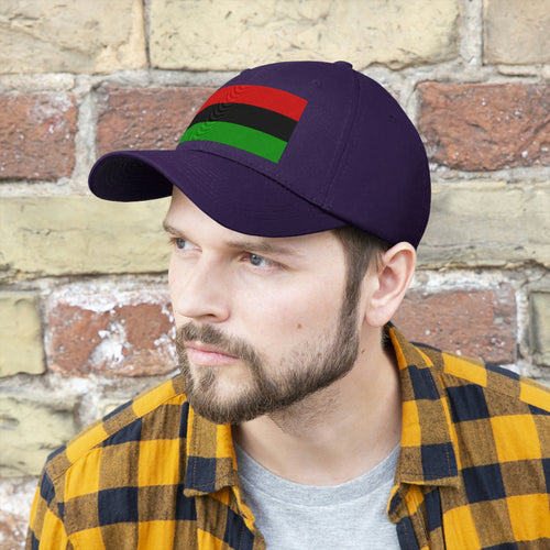 Pan African Flag Unisex Twill Hat