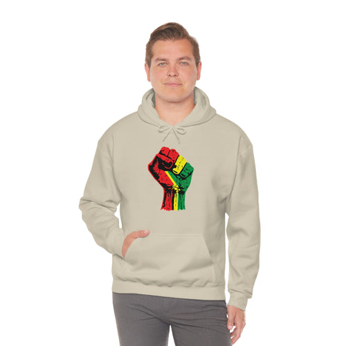 Black Power Fist Unisex Heavy Blend™ Hooded Sweatshirt