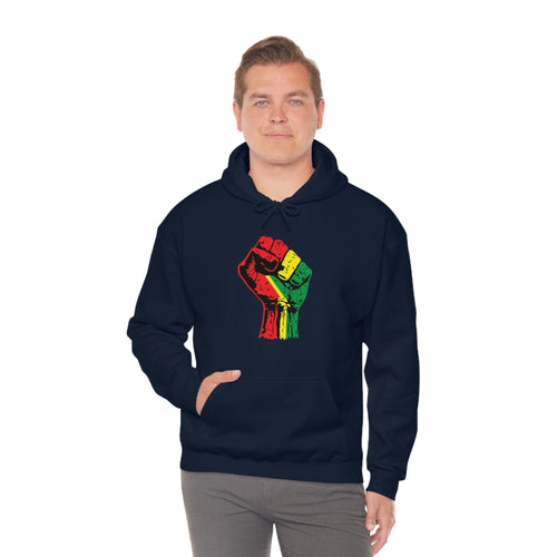 Black Power Fist Unisex Heavy Blend™ Hooded Sweatshirt