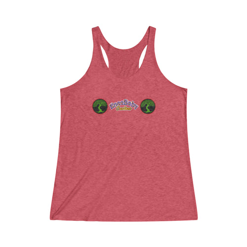 KneeBaby Creations Women's Tri-Blend Racerback Tank